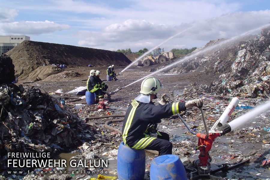 2005 - Deponiebrand in Bernau